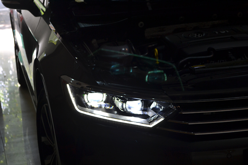 大眾蔚攬原廠(chǎng)大燈總成蔚攬高配LED大燈蔚攬全LED大燈