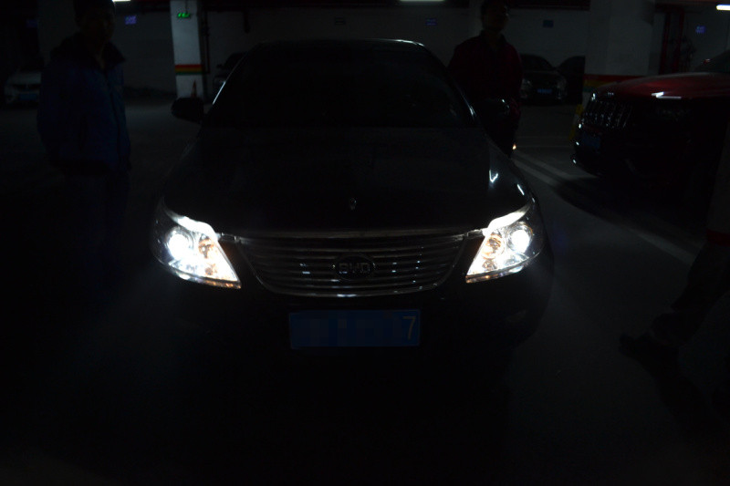 BYDF6車(chē)燈改裝